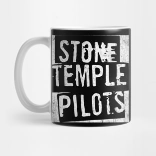 stone STP // black white design Mug